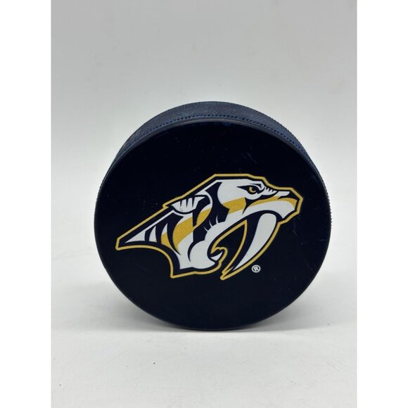 Nashville Predators InGlasco NHL Logo Hockey Puck - Picture 1 of 6